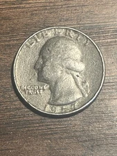 1967 P Washington Quarter “Black Beauty “