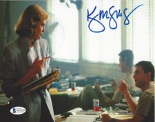 KELLY MCGILLIS SIGNED 'TOP GUN' 8x10 MOVIE PHOTO CHARLIE ACTRESS 7 BECKETT COA