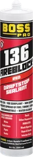 1 pc Boss Products 136 FireStop/DraftStop Sealant, 10.1 oz Cartridge