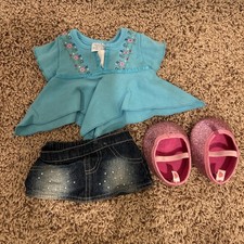 Build A Bear OUTFIT Glitter Rhinestones BAB Vintage LOT D 