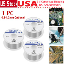 100G 63/37 Tin Lead Rosin Core Flux Solder Wire Electrical Solderding 0.8-1.2MM