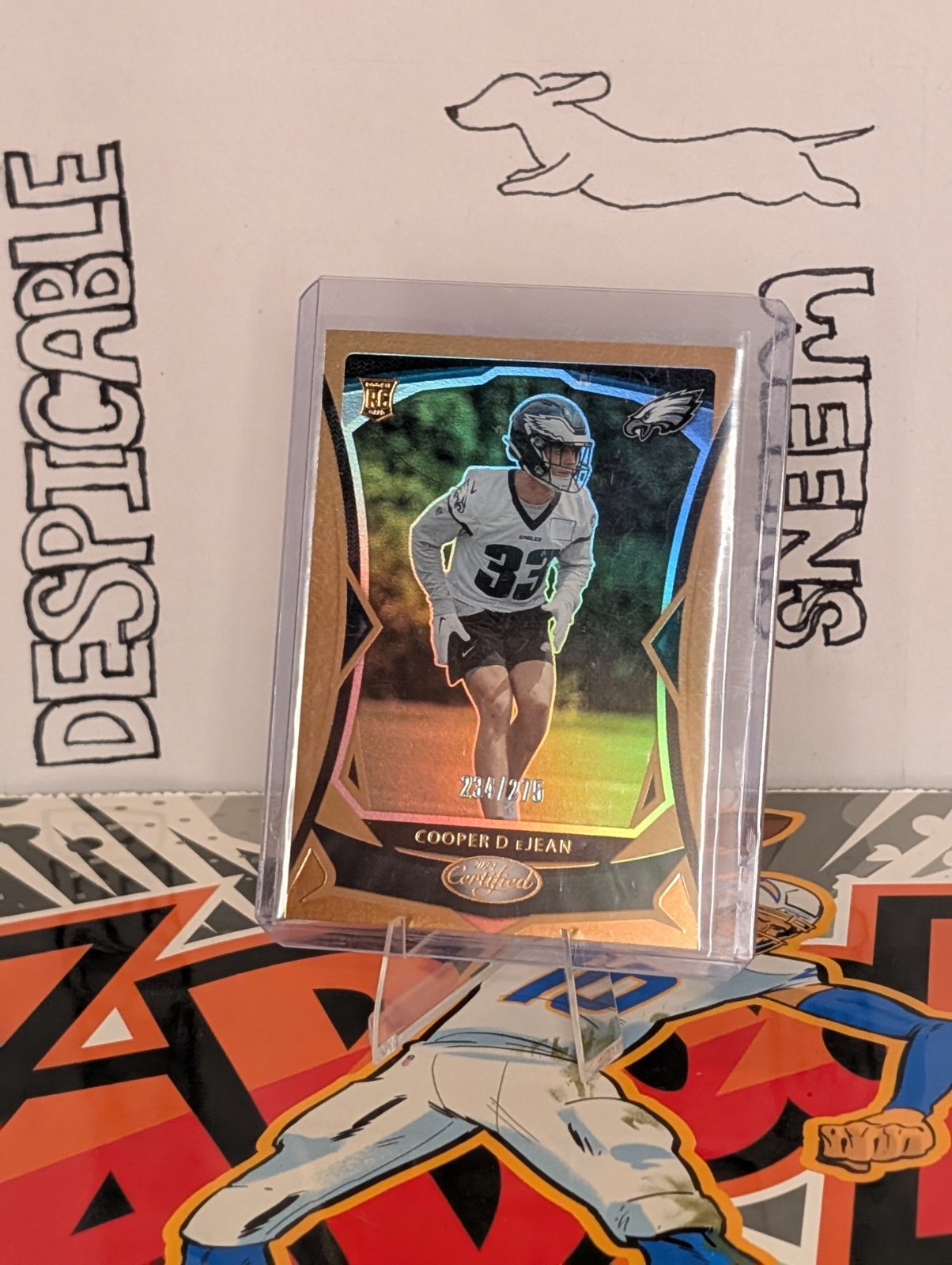 2024 Panini Certified - Rookies Cooper DeJean #131 Mirror Bronze /275 (RC)