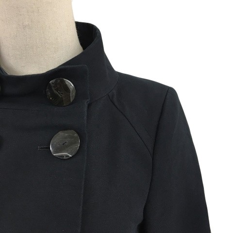 ZARA BASIC Black Double Plain Flared Sleeve Jacke… - image 2