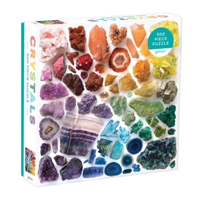 Rainbow Crystals 500 Piece Puzzle by Julie Ream (Jigsaw)