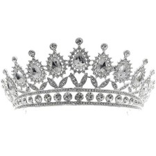  Accessori Per Capelli Sposa Acconciature Diadema Cristallo Tiara Femminile