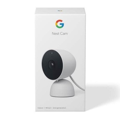 Google Nest Cam Indoor Überwachungskamera Full HD 1080p weiß GA01998-GB - versiegelt