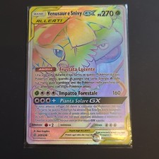 Pokemon Card Venusaur e  Snivy GX 249/236 Eclissi Cosmica Italiano Played