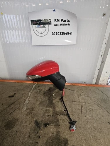 FORD FIESTA MK7 5 Door 2008-2012 RIGHT Drivers SIDE Wing Mirror RED K9