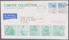 MayfairStamps Hong Kong 1988 Cam-Fis Collection to Chicago IL Air Mail Cover aaz