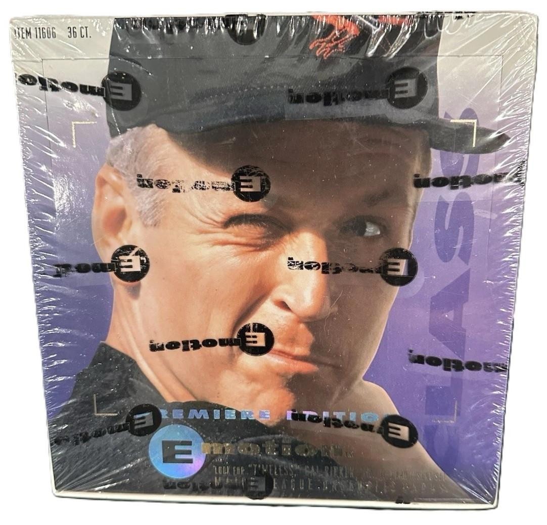 1995 Fleer Skybox Emotion Premiers Edition Baseball Box | eBay