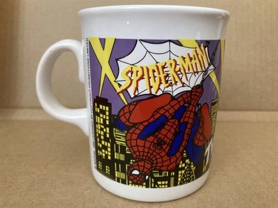 SPIDERMAN RARE 1995 VINTAGE MUG MINT UNUSED CONDITION MARVEL COMICS FREE UK POST - Bild 1 von 4