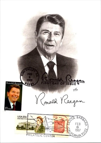 Dr Jim Stamps Maximum Card Ronald Reagan James Hoban Speak Out Combo Fdc
