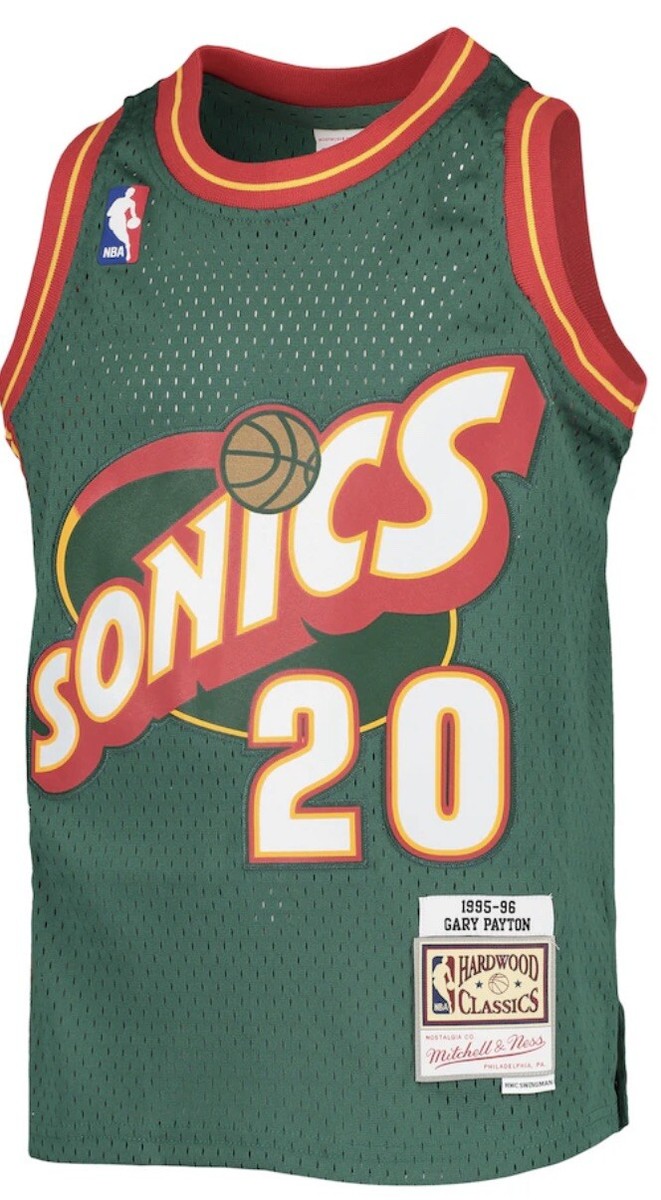Gary Payton Seattle SuperSonics Mitchell & Ness Hardwood