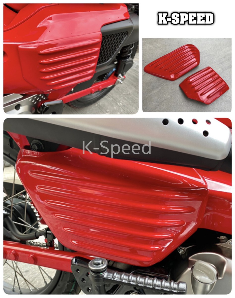 Red Fairing Side Pocket Cover Custom For Honda CT125 Hunter Cub