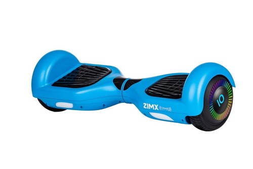 Blue ZIMX HB2 6.5" UL2272 Hoverboard Swegway with LED Wheels + HK8 Hoverkart - Picture 3 of 17