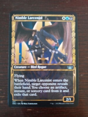 MTG 4x Streets of New Capenna Nimble Larcenist (Showcase) 321 NM/M