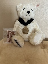 Steiff Dawn Century - W Disney Bear Conv. 1999 651434 12" NWT Signed  Pin