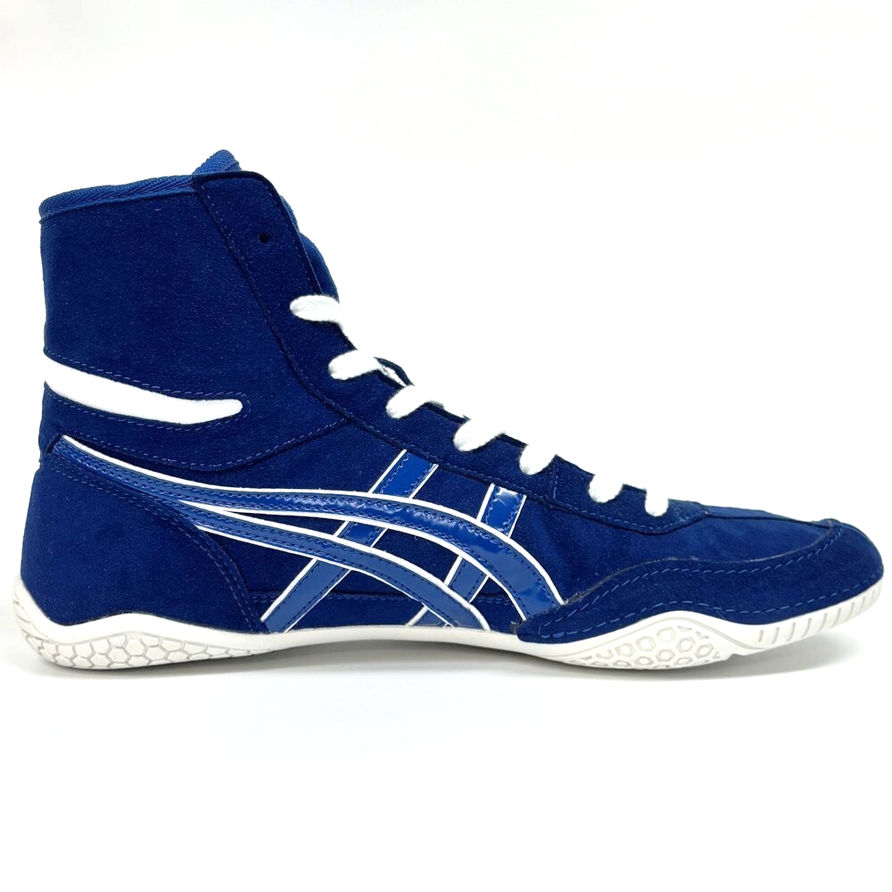 ASICS Wrestling Boxing Shoes 1083A001 EX-EO TWR900 Blue/White