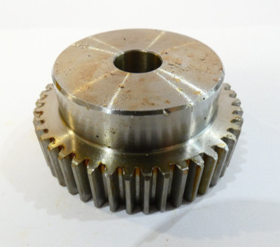 Steel Spur Gear | Module 1.5 | Straight Serrated | 43 Teeth | Bore Ø 14mm