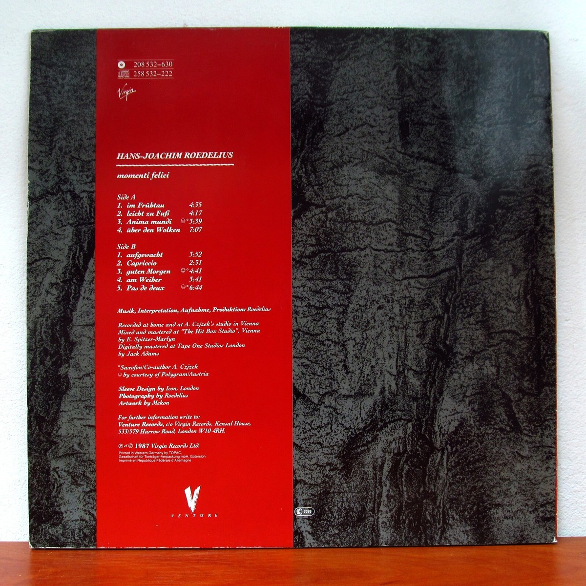 Hans-Joachim Roedelius – Momenti Felici - Europe 1987 LP | eBay