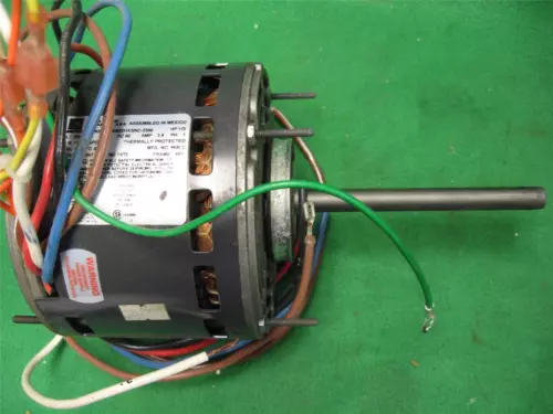 EMERSON 1972 CONDENSER FAN ELECTRIC MOTOR 1/3HP 208-230V 1075RPM 3 SPEED 2.4 48Y