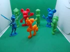 Donald Tink Pluto Pinocchio Minnie Jiminy Marx wax toys Disney vintage lot 7