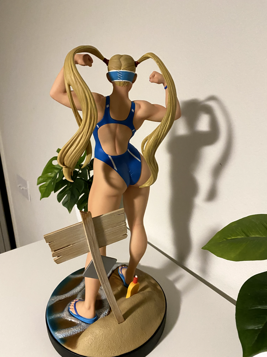 PCS Sideshow Street Fighter R.Mika Swimsuit Suit Scale 1/4 Statue