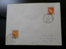 MARCOPHILIE FRANCE 23.5.1957 CACHET LETTRE FOIRE EXPOSITION MACON, VF POSTMARK