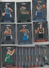 2017-18 PRIZM ROOKIE JERSEY RELIC LOT (16) DIFFERENT RC COLLINS KENNARD WILSON