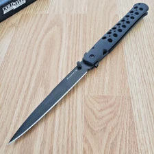 Cold Steel Ti-Lite Linerlock Folding Knife 6" S35VN Steel Blade Black G10 Handle