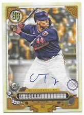 2022 Topps Gypsy Queen On-Card Auto Curtis Terry (#GQA-CT) Twins RC