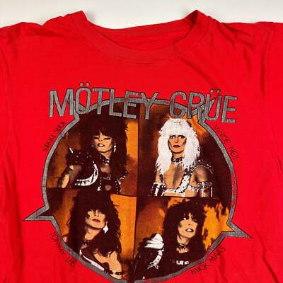 モトリクルーヴィンテージTシャツ1983-84 シャウトアットザデビル