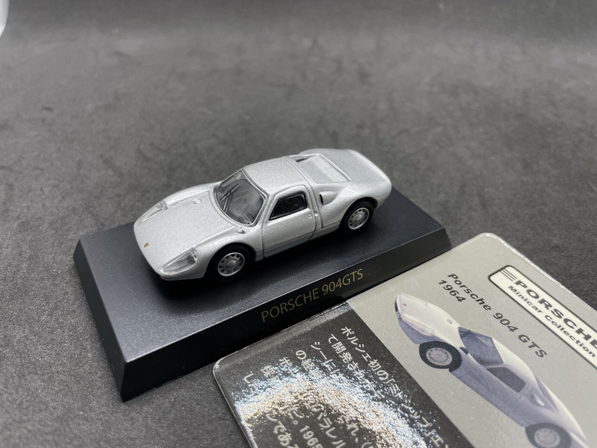 Kyosho 1/64 Porsche collection 904 GTS silver diecast model