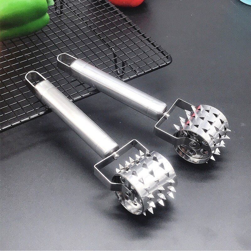 Chicken Tenderizer Stainless Steel Rolling Tenderizer Kitchen Cooking Gadgets eBay