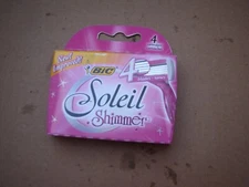 Bic Soleil Shimmer Cartridge Refill Blades 4 Blade 4 Count