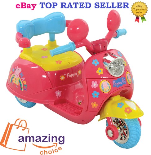 Peppa Pig Kids Child Trike Ride On 6V 