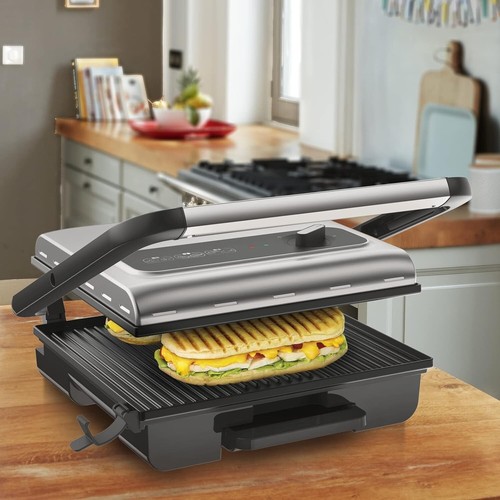 Tefal Grill Inicio Adjust GC242D - Griglia da carne, pesce e verdura - Foto 4 di 10