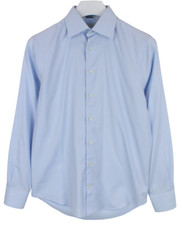 SUITSUPPLY Try On Slim Fit Formal Shirt Men's 37 / 14 1/2 Button Up Blue