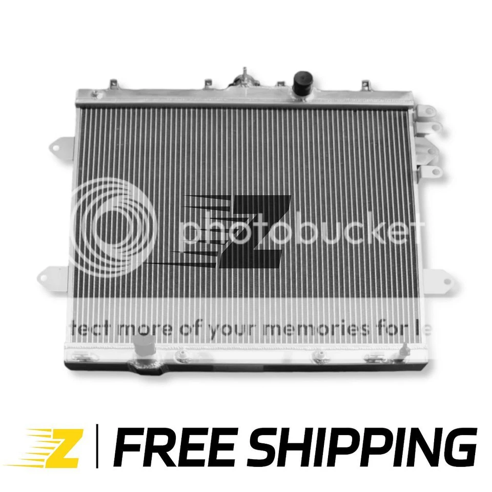 Radiator for Toyota 4Runner 4.0L etc 2010-2018 2015 2016 2017 2011 2012 Aluminum - Image 2 of 4