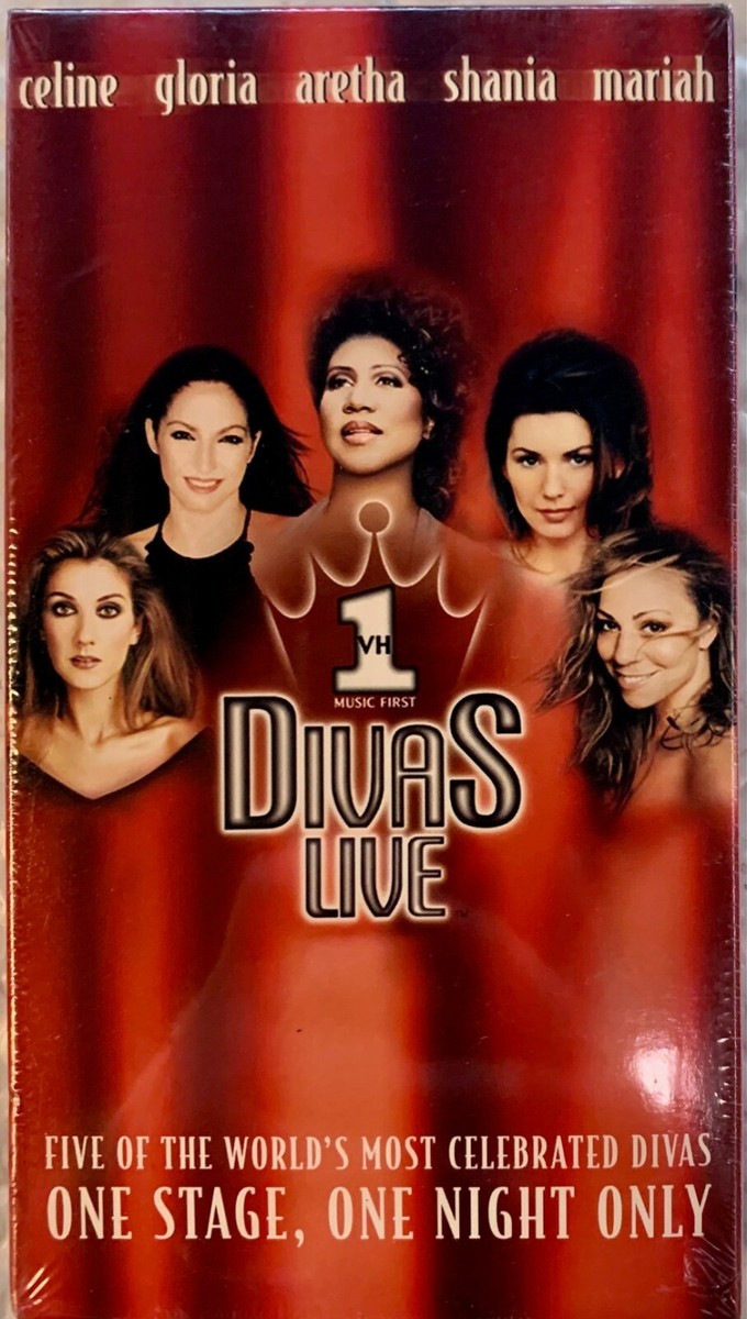 VH1 Divas Live (1998,VHS)- 5 of the World's Most Celebrated Divas