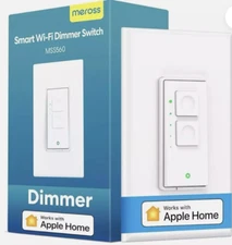 Meross MSS560 Smart Dimmer Switch Single Pole WiFi Light Switch