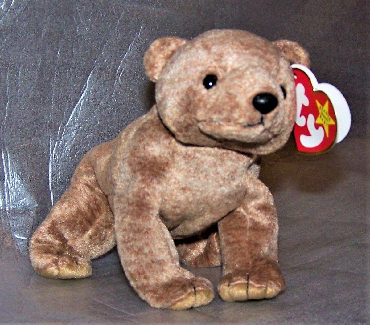 Pecan Bear Ty Beanie Babies DOB April 15,1999 Style 4251 As