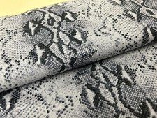 Printed Viscose material soft drape dress fabric 150CM WIDE  snakeskin design