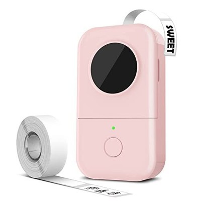 Phomemo Label Maker Machine with Tape, D30 Portable Bluetooth Label Printer f...