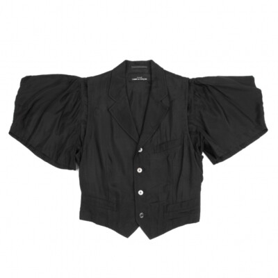 tricot COMME des GARCONS Vest Layered Short Sleeve Jacket