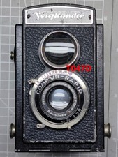 Voigtlander Brillant TLR camera replacement skin cover pre-cut self-adhesive 