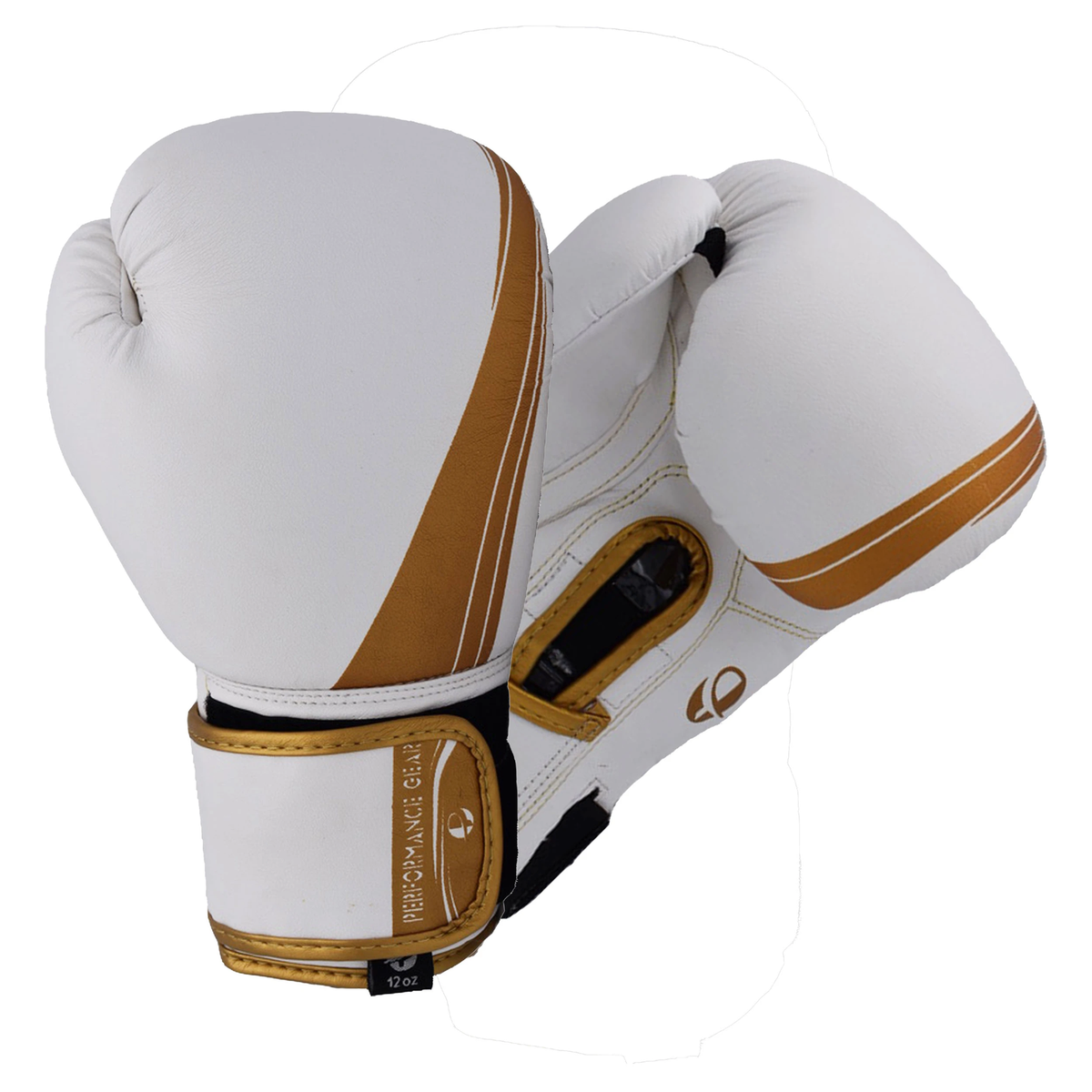 Elite Boxing Gloves White Gold Boxing MMA Muay Thai Training And