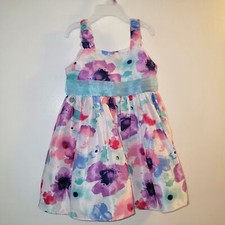 Sweet Heart Rose Girls Floral Dress