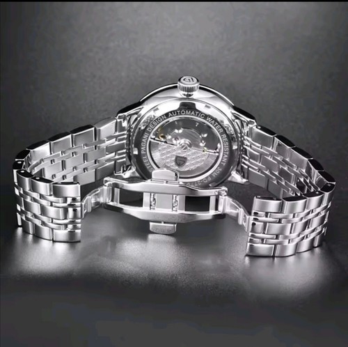 Pagani Design PD-2770 - Hommage Automatikuhr mit Edelstahl Armband 43 mm Blau . - Bild 18 von 18