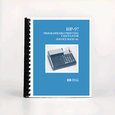 Hewlett Packard HP-97 Calculator Service Manual